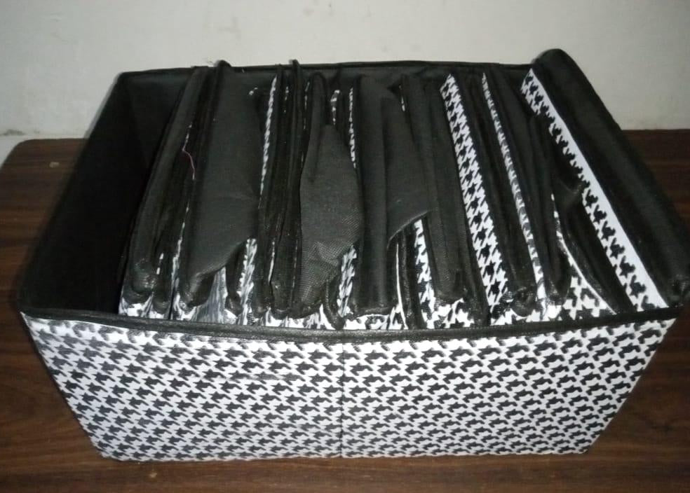 Clothes Organizer Box| Foldable Wardrobe Organizer