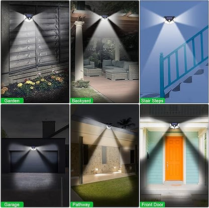 Solar Motion Sensor Outdoor Lights